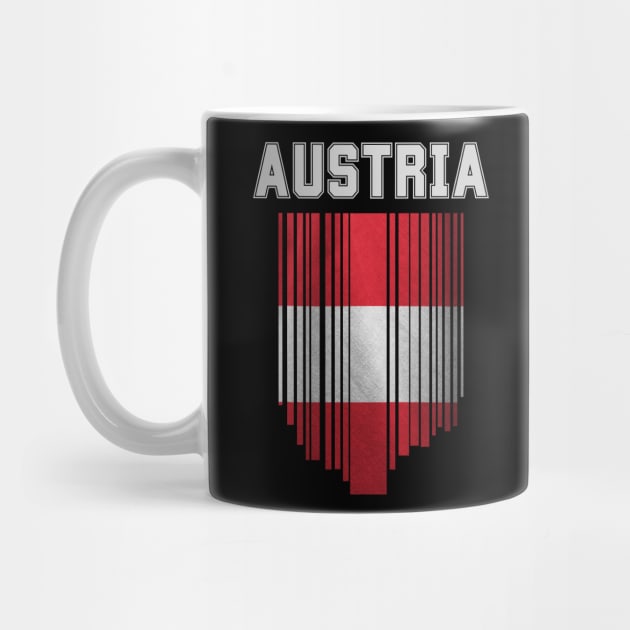 Austria flag, austrian flag by eka123